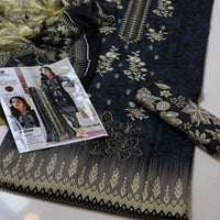3-Piece Unstitched Lawn Suit – Digital Print Shirt & Chiffon Dupatta (Summer 2025)
