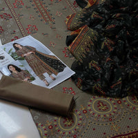 3-Piece Unstitched Lawn Suit – Digital Print Shirt & Chiffon Dupatta (Summer 2025)