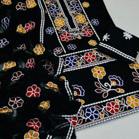 3-Piece Unstitched Embroidered Lawn Suit β Ari Work Shirt, Chiffon Dupatta & Embroidered Trouser